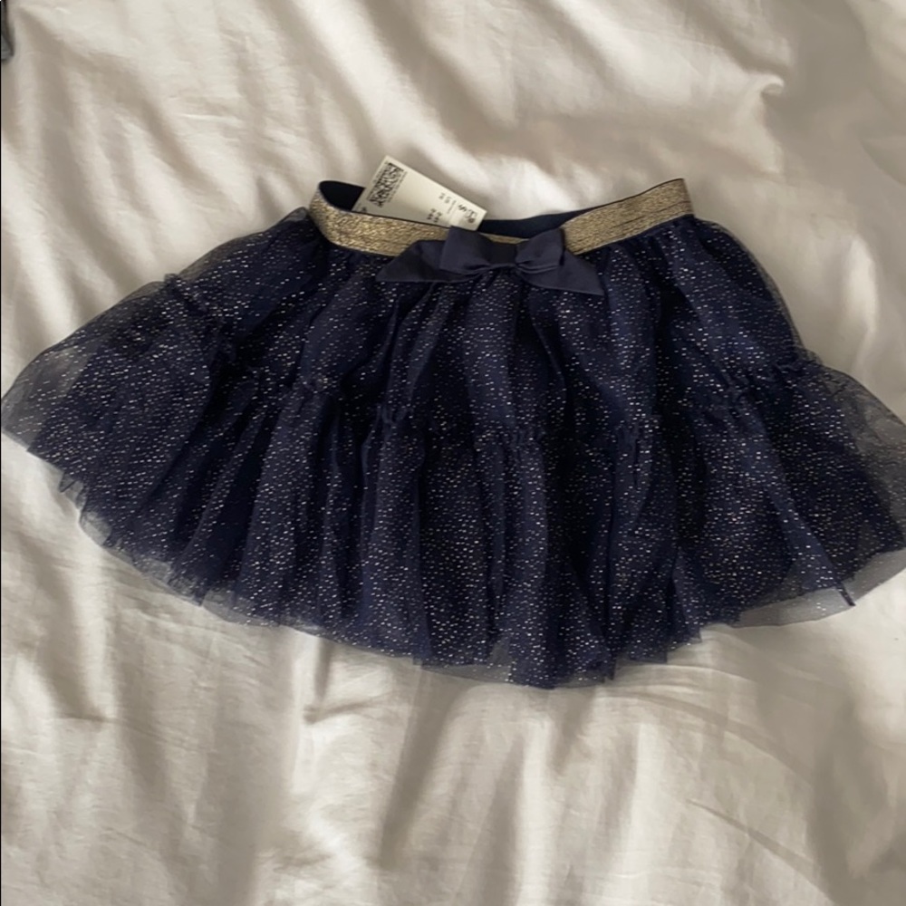H&M Tutu Skirt 2-4 Years Navy & glitter sparkle
